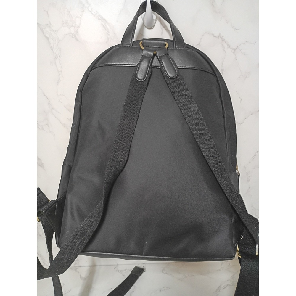 TOMMY HILFIGER Minimalist Black Nylon Dome Backpack - NWOT - Picture 2 of 10